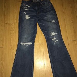 American Eagle vintage high rise flare jeans!